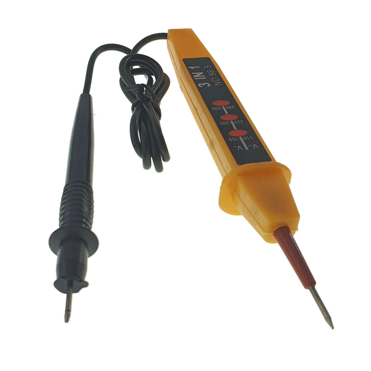 Tester 3 in 1 , de verificare pentru tensiune electrica AC si DC , 110V - 380V , lungime cablu 75 cm, 40243 [2]
