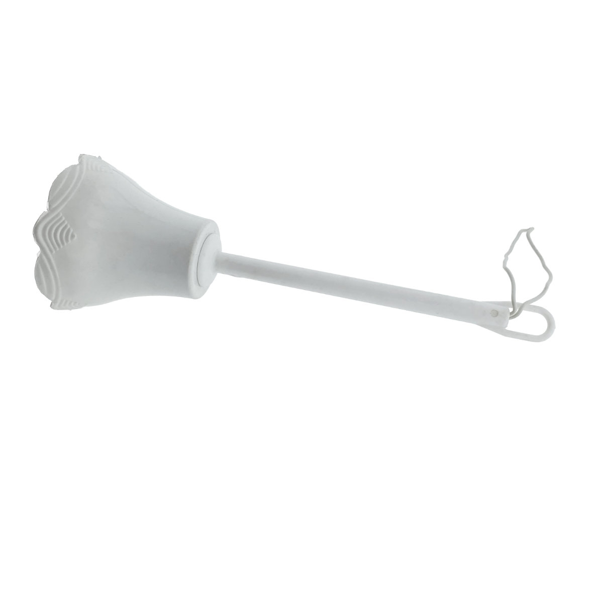 Tija cu dulie tip E27, ceramic, lungime 155mm, 10A, 230V, 40423, alba [4]