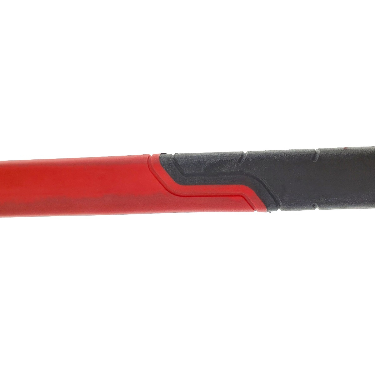 Topor pentru despicat, 2.45 Kg, cu coada din fibra si maner izolat anti-alunecare , lungime 88 cm, rosu cu negru [9]