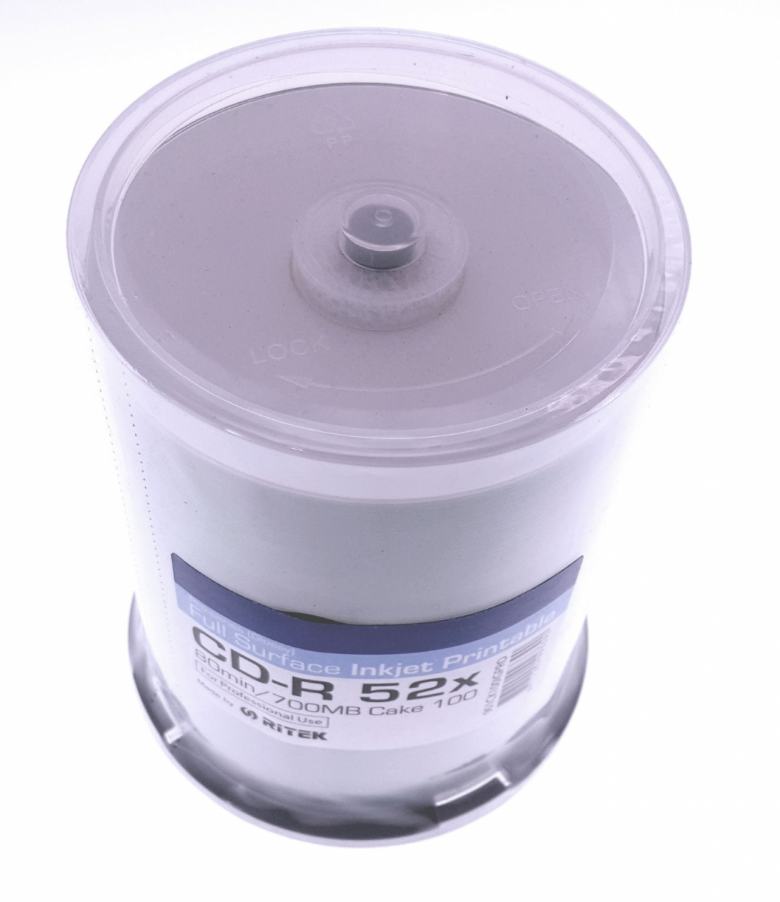 Traxdata - CD-R Traxdata 700 Mb , 80 min , 52X , Printabil Glossy Inkjet , Cake Box , 100 buc / pret/set [5]