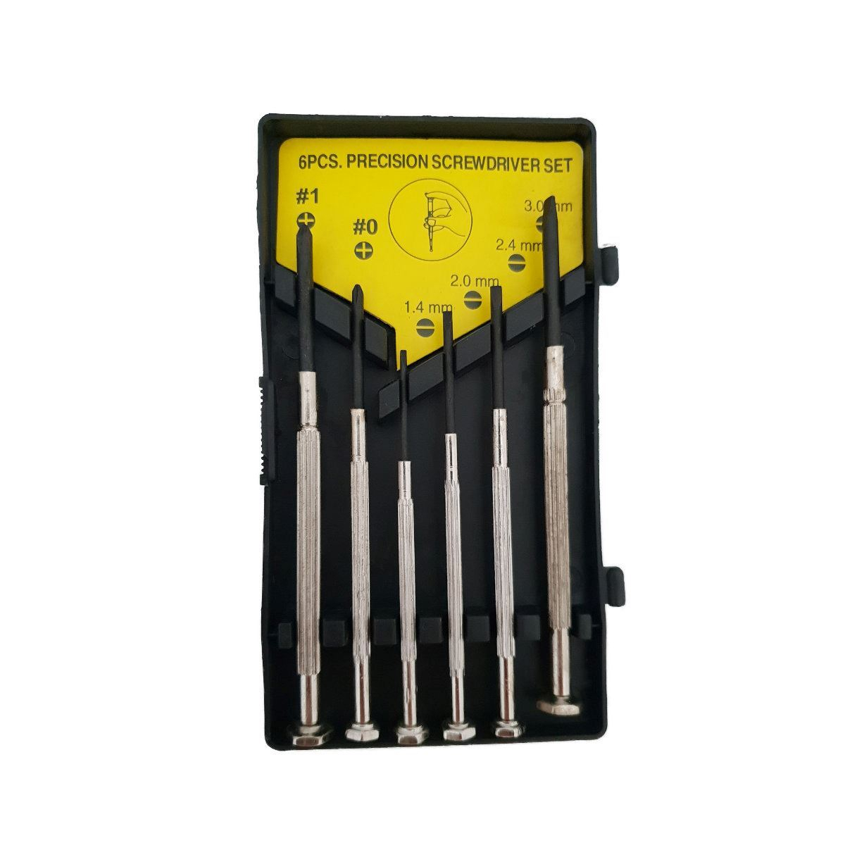 Trusa 6 surubelnite mici de precizie,cu maner cromat,FS-10726 [3]