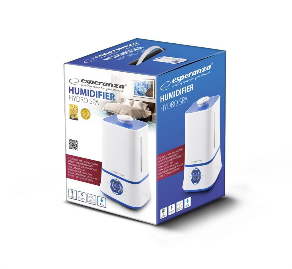 Umidificator Esperanza 3.5l Hydro Spa,cu display LCD [7]