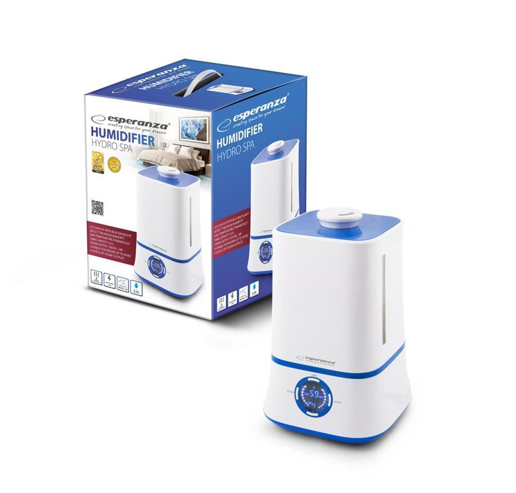 Umidificator Esperanza 3.5l Hydro Spa,cu display LCD [6]