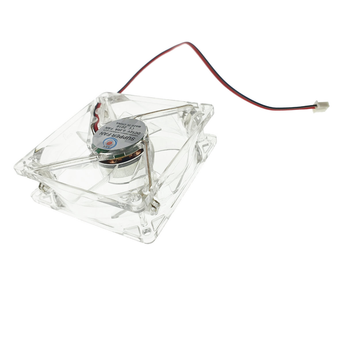 Ventilator PC, LHR Super fan, cu iluminare LED, 80x80x25mm , 3000RPM, 12v, 0.20A [8]