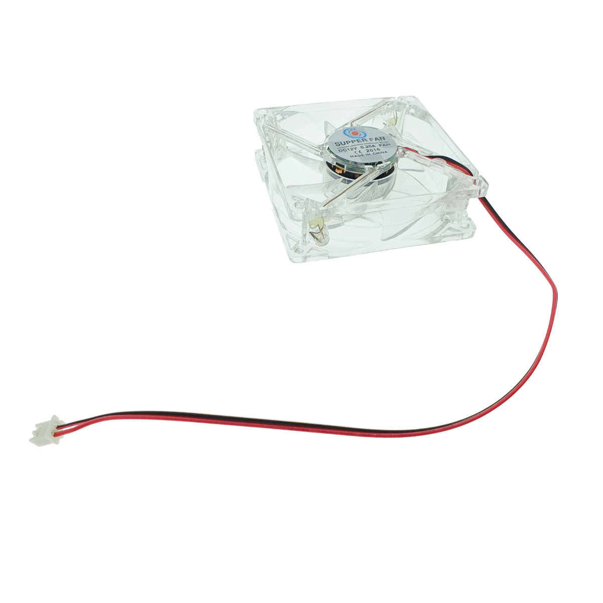 Ventilator PC, LHR Super fan, iluminare LED rosie, 80 x 80 x 25 mm , 3000RPM, 12v, 0.20A [3]