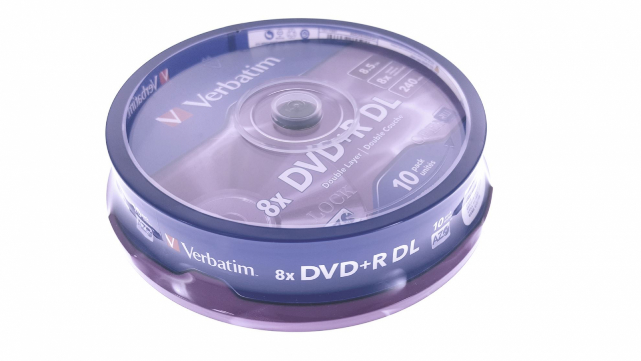 VERBATIM DVD+R 8,5GB 8X DOUBLE LAYER CAKE*10 43666 [4]
