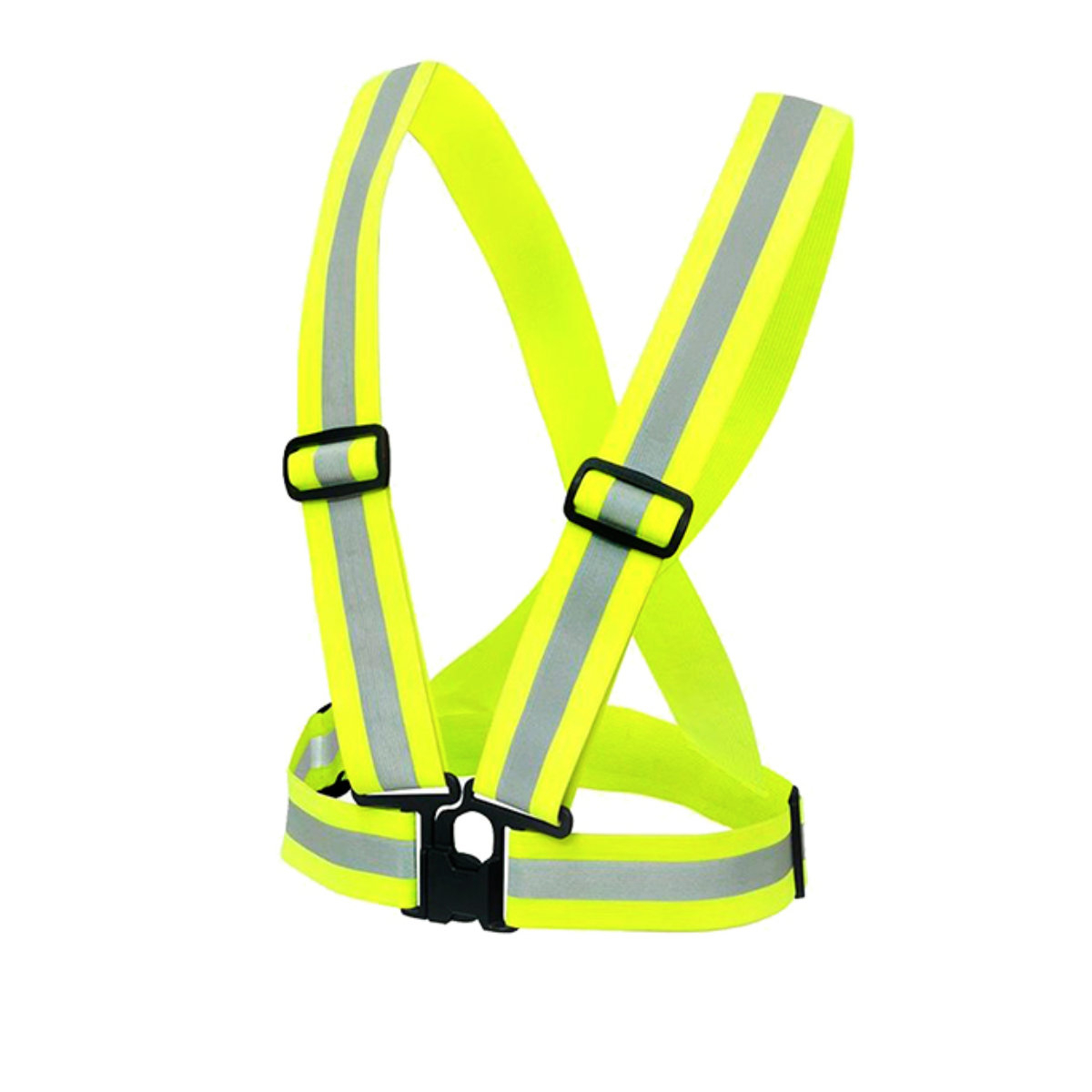 Vesta reflectorizanta cu bretele reglabile , Xtreme XL 12071, pentru vizibilitate, verde fluorescent [1]