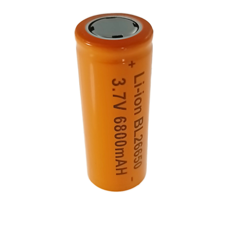 Baterii acumulatori standard - Acumulator Li-Ion 26650, 3.7V, 6800mAh, BL26650, portocaliu