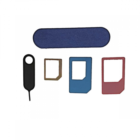 Accesorii SIM - Adaptoare SIM NSA05,5 in 1,Nano/micro/standard,cu pin