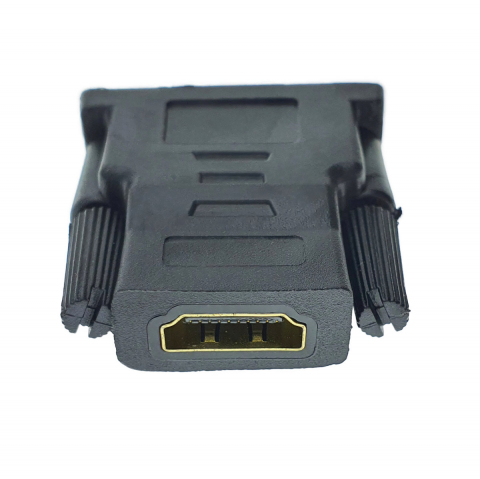 Adaptor DVI (24+5) tata la HDMI mama, bidirectional, negru [8]