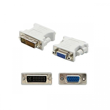 Adaptor DVI 24+5p tata la VGA mama,alb [3]