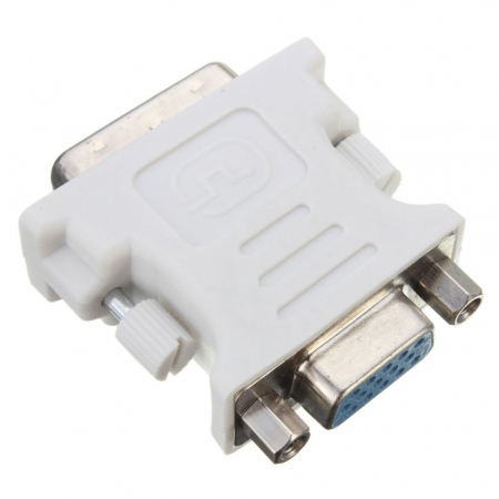 Adaptor DVI 24+5p tata la VGA mama,alb [4]