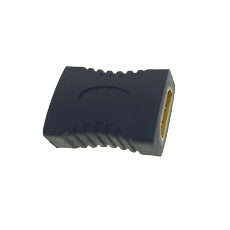 Adaptor HDMI AF mama la HDMI AF mama,contacte aurite,negru [2]