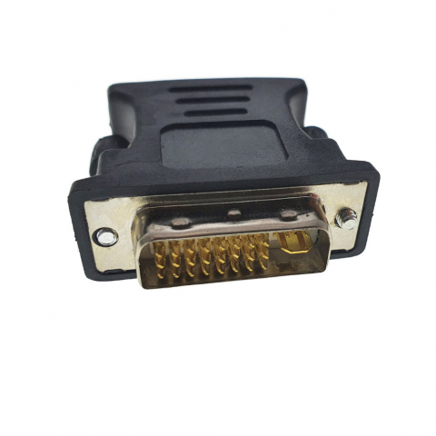 Adaptor Lanberg 40875, cu conectori DVI (24+5) tata la VGA mama, negru [7]