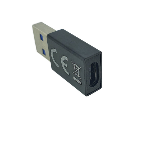 Adaptoare smartphone - Adaptor Maxlife 94073 USB-C mama la USB 3.0 tata, in blister, negru