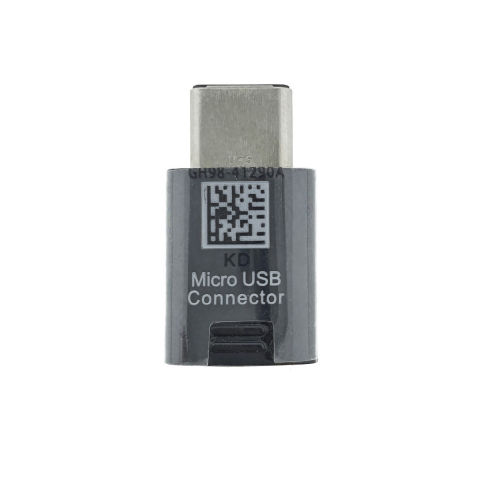 Adaptor microUSB mama la USB tip C tata, pentru Samsung GH98-41290A, negru [4]