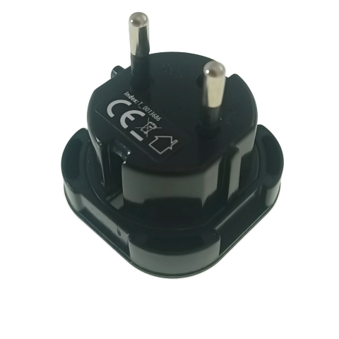 Adaptor priza UK la priza Europa, Forever 39437, 10A, negru [2]