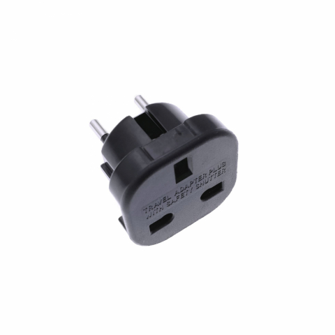 Adaptor priza UK la tip priza Europa, CB-07 , negru [3]