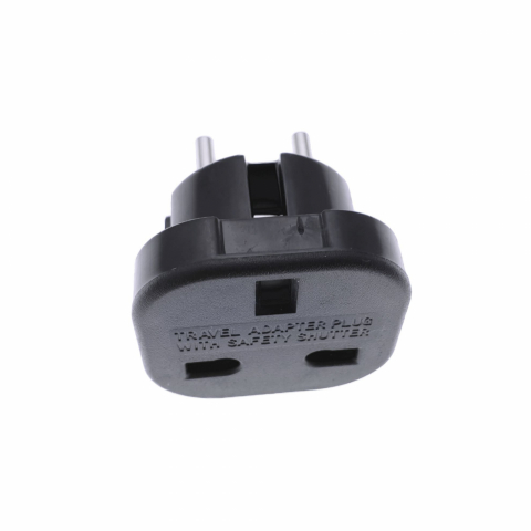 Adaptor priza UK la tip priza Europa, CB-07 , negru [4]