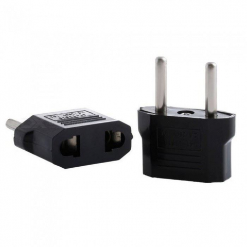 Adaptor priza US la tip priza Europa , CB-05 , negru [4]