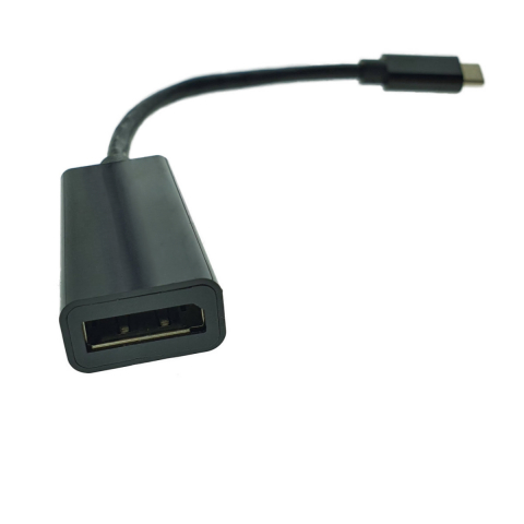 Adaptoare DisplayPort - Adaptor USB-C tata la DisplayPort mama, Cablexpert 09761, 15 cm, negru
