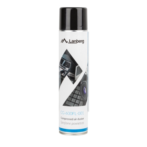 Curatare IT - Aer comprimat 600 ml, Lanberg 42937, sistem tip spray