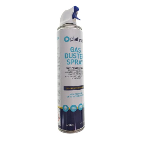 Menaj - Aer comprimat 600 ml, Platinet 45085, cu sistem tip pistol , pentru curatat - PFS5160G