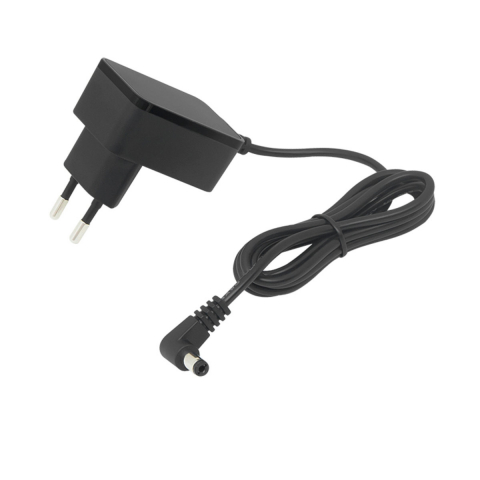 Alimentare stabilizata - Alimentator de 6V-0.8A, 5W, cu mufa jack 2.1x5.5mm la 90 grade, Blow 10281, cablu de 1.2m, negru