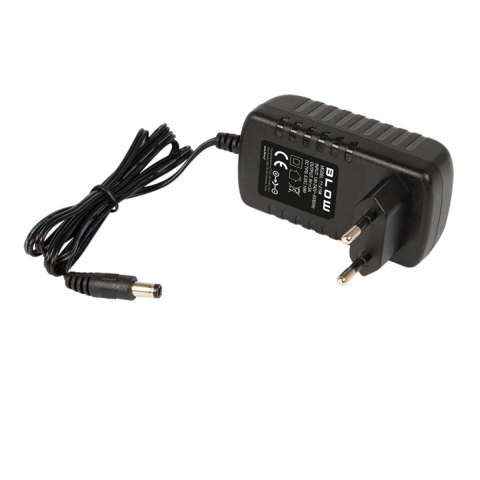 Alimentare stabilizata - Alimentator de 9V-3A, 27W, cu mufa jack 2.1x5.5mm, cablu de 1.1m, Blow 11939, negru