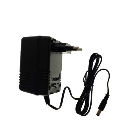 Alimentator EU SH48,12V,1A,conector 5.5mmx2.1mm,cablu 120cm,negru [1]