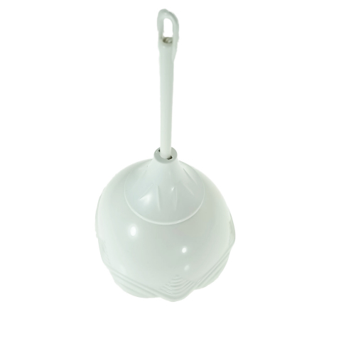 Aplica de tavan cu dulie tip E27 ceramica, cupola de 16cm, 220V, FS-40378, alba [1]