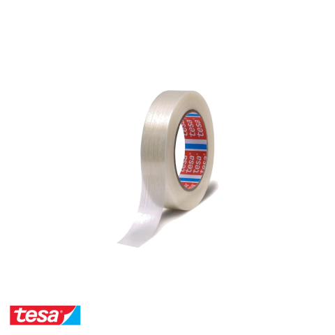 Bricolaj - Banda adeziva monofilament Tesa 4590, rezistenta la rupere, pentru legare si paletizare industriala, 50m x 25mm