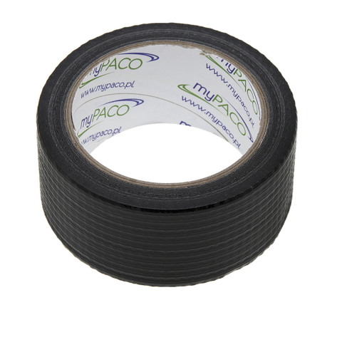 Benzi adezive - Banda adeziva pentru reparatii din cauciuc armat, myPaco 2871, 48mm latime, 25m lungime, neagra
