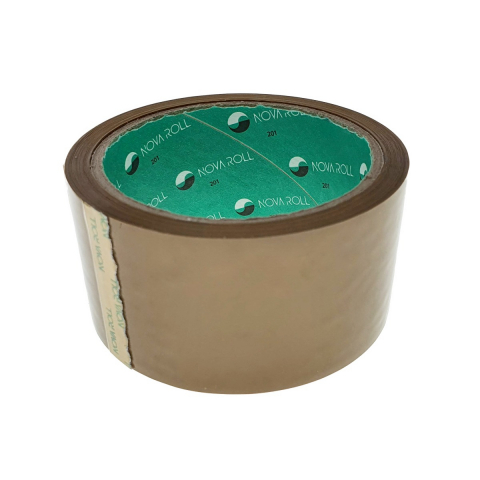 Banda adeziva tip scotch, 48 mm x 54 m, Nova Roll Acril B35048, maro [5]