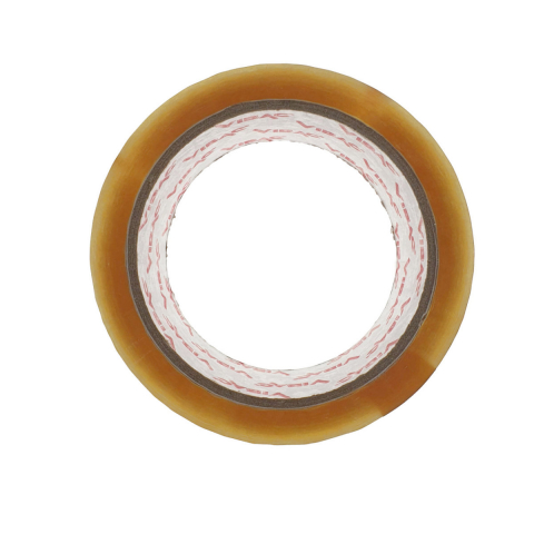 Banda adeziva tip scotch, 48 mm x 60 m, Vibac Solvent, honey transparenta [2]