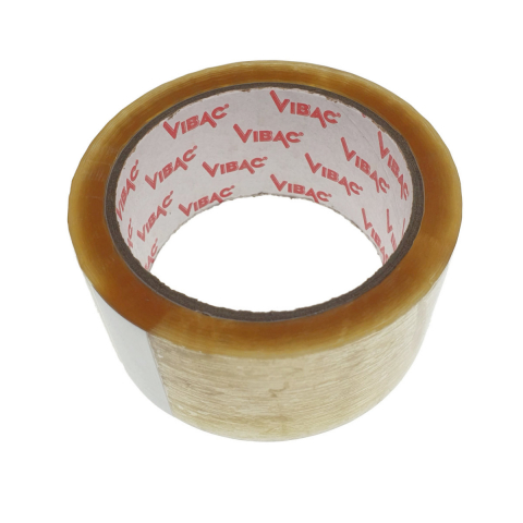 Benzi adezive - Banda adeziva tip scotch, 48 mm x 60 m, Vibac Solvent, honey transparenta