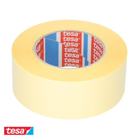 Bricolaj - Banda dublu adeziva transparenta Tesa, suport polipropilenic, uz general, 50mm x 50m