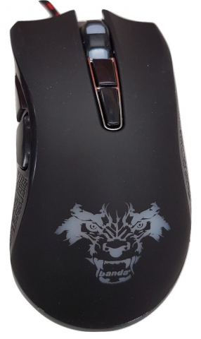 BANDA - Mouse USB [ G3-B ] GAMING 6D - BLACK - LED [5]