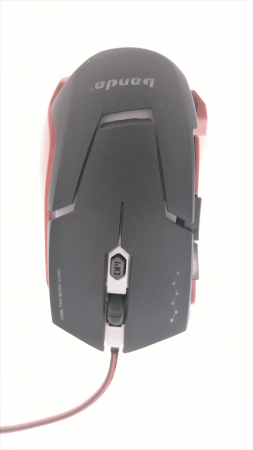 BANDA - Mouse USB [ V7-B ] GAMING - BLACK - LED /3200DPI [4]
