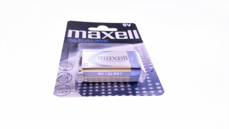 Baterie alcalina 9V Maxell 6LR61 , 1 bucata/blister (pret/buc) [3]