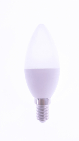 Bec Led Omega 43536 bulb eco,6000K E14 7W,720lm,lumina rece,tip lumanare [5]