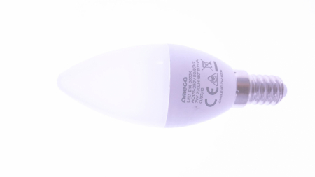 Bec Led Omega 43536 bulb eco,6000K E14 7W,720lm,lumina rece,tip lumanare [1]