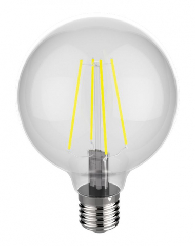 Bec Led Omega 43557 bulb filament,2800K E27 4W,400lm,lumina calda,tip glob [4]