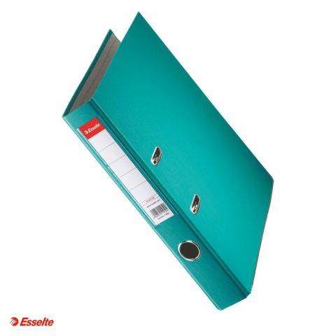 Bibliorafturi - Biblioraft Esselte Economy, PP, A4, 50 mm, capacitate 350 coli (80 g/mp), turcoaz