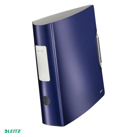 Bibliorafturi - Biblioraft Leitz 180° Active Style, polyfoam, A4, 82 mm, pentru arhivare, albastru-violet