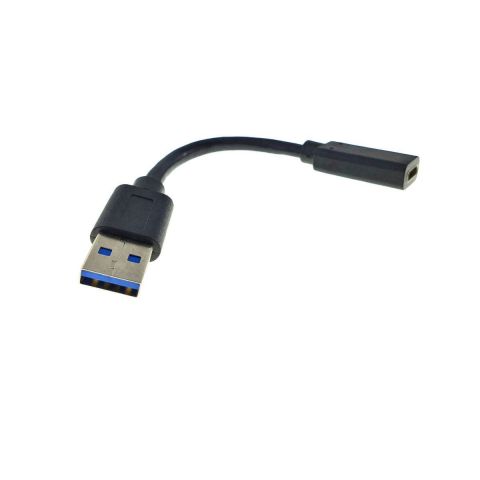 Cablu adaptor Gembird, USB 3.1 tata la USB Tip C mama, lungime 10cm, negru [5]