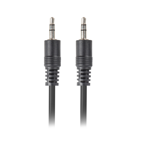 Cablu audio Lanberg 41625, stereo, lungime 10 m, conectori cu 3 pini jack 3.5mm tata la jack 3.5mm tata, negru [1]
