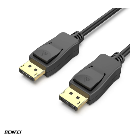 Cablu DisplayPort - Cablu Benfei 8K DisplayPort 1.4 to DisplayPort 1.4 8K 60Hz 4K 144Hz, lungime 1.8m, standard VESA Negru