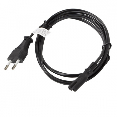 Cabluri alimentare curent - Cablu de alimentare TV / radiocasetofon, lungime 3m, Lanberg 42913, Euro, CEE 7/16 la IEC 320 C7, 2 pini, 10A, negru