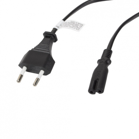 Cablu de alimentare TV / radiocasetofon, lungime 3m, Lanberg 42913, Euro, CEE 7/16 la IEC 320 C7, 2 pini, 10A, negru [3]